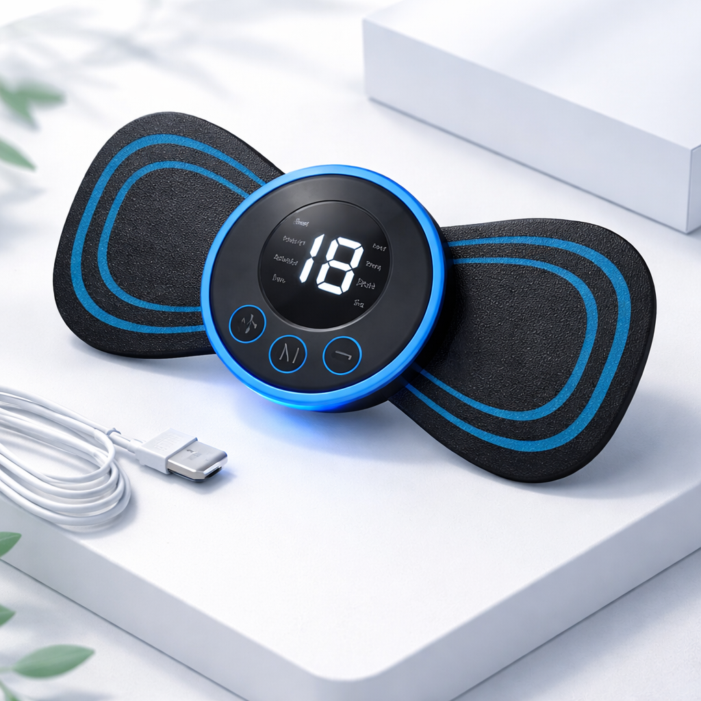 Mini Masajeador Inteligente – Alivio Muscular Instantáneo en Casa