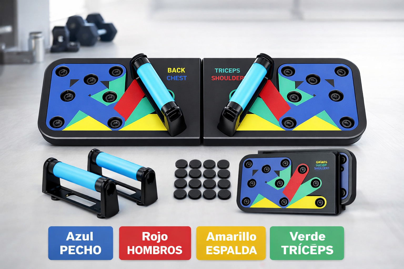 💪 Tabla de Flexiones Multifuncional – Entrena Todo Tu Cuerpo en Casa